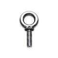 Aztec Lifting Hardware Eye Bolt With Shoulder, 5/8", 1-3/4 in Shank, 1-3/8 in ID, Stainless Steel, Polished SSS058